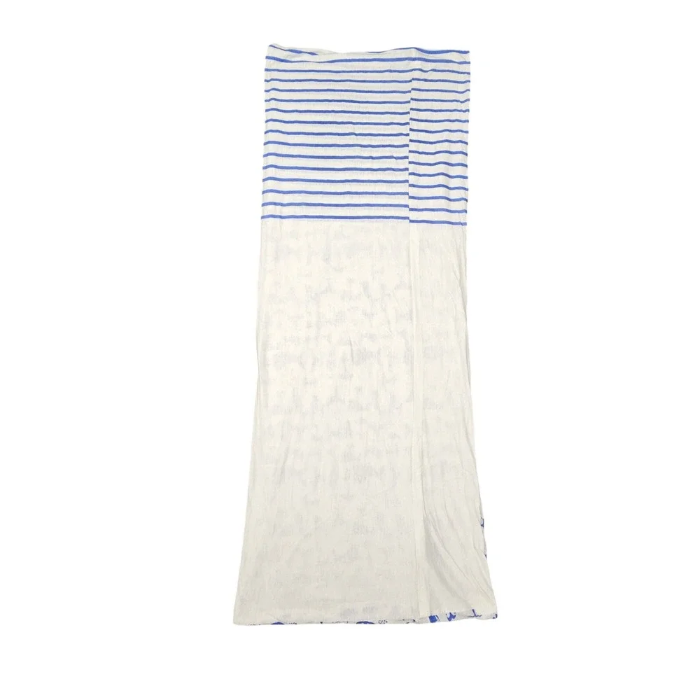 Sperry Top-Sider Infinity Scarf Blue White Nautical Whale‎ Anchor Striped Preppy